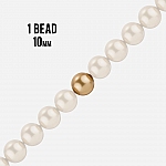 Swarovski 10mm Crystal Pearls (5810) Bright Gold - PK1