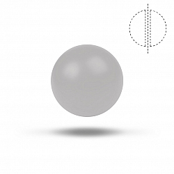 Swarovski 10mm Crystal Pearl Pastel Grey 5810 - PK1