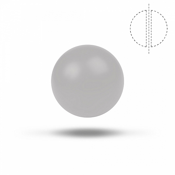 Swarovski 10mm Crystal Pearl Pastel Grey 5810 - PK1