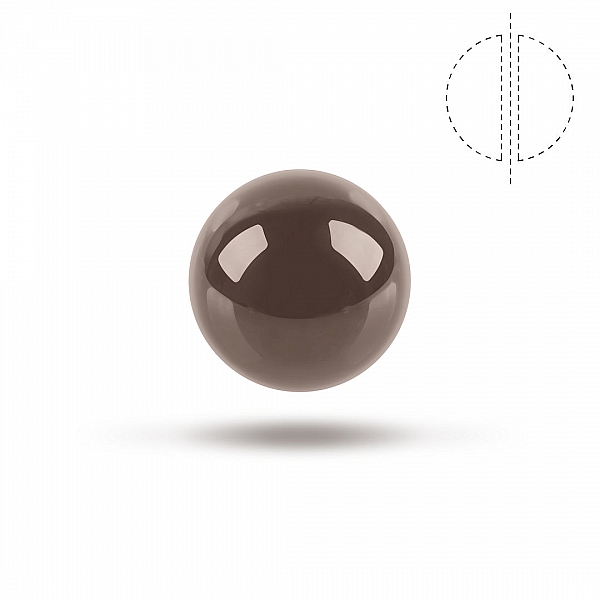 8mm Swarovski Round Crystal Pearl Bead 5810 Brown PK1