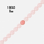 8mm Swarovski Crystal Pearl Bead 5810 Pink Coral PK1