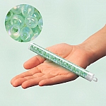 Miyuki Seed Beads Magatama Trans. Pale Green AB 24g