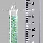 Miyuki Seed Beads Magatama Trans. Pale Green AB 24g