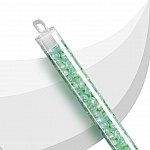 Miyuki Seed Beads Magatama Trans. Pale Green AB 24g