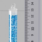 Miyuki Magatama Seed Beads Aqua Lined Crystal AB 24g Tube