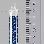 Miyuki Magatama Seed Beads Silver Lined Capri Blue 24g