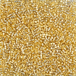 Miyuki Delica Seed Beads Size 11 Silver Lined Gold 7.2g
