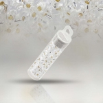 Miyuki Seed Bead Long Magatama Silver Lined Crystal 8.5g