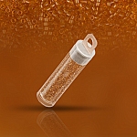 Miyuki Delica 11/0 Seed Beads Transparent Marigold 7.2g