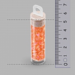 Long Magatama Miyuki Seed Bead Matt Trans. Orange AB 8.5g