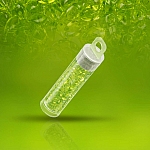 Miyuki Seed Beads Long Magatama Trans. Chartreuse 8.5g