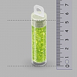 Miyuki Seed Beads Long Magatama Trans. Chartreuse 8.5g