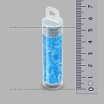Miyuki Seed Beads Long Magatama Matte Trans. Aqua 8.5g