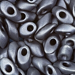 Miyuki Seed Beads Long Magatama Matte Gun Metal 8.5g