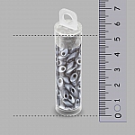 Miyuki Seed Beads Long Magatama Matte Gun Metal 8.5g
