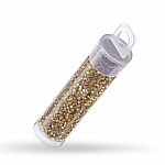 Miyuki Delicas 11/0 Silver Lined Glazes Dark Saffron AB