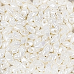 Long Magatama Ivory Ceylon Miyuki Glass Seed Beads 8.5g