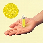 Miyuki Delica Seed Beads Transparent Yellow 7.2g