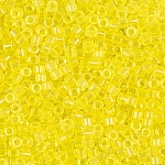 Miyuki Delica Seed Beads Transparent Yellow 7.2g