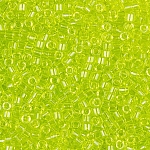 Miyuki Delica Seed Beads Transparent Chartreuse 7.2g