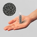 Miyuki Delica Seed Beads Matte Transparent Grey 7.2g