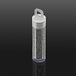 Miyuki Delica Seed Beads Matte Transparent Grey 7.2g