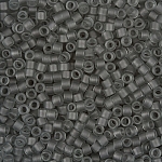 Miyuki Delica Seed Beads Matte Transparent Grey 7.2g