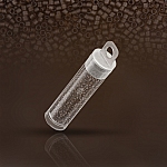 Miyuki Delica 11 Seed Beads Matte Trans. Root Beer 7.2g