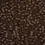 Miyuki Delica 11 Seed Beads Matte Trans. Root Beer 7.2g
