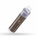 Miyuki Delica 11 Seed Beads Matte Trans. Root Beer 7.2g