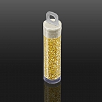 Miyuki Delica Seed Beads Sparkling Lined Topaz 7.2g