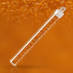 Miyuki Round Seed Beads 4mm Transparent Light Topaz 20g