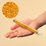 Miyuki Size 8/0 Round Seed Beads Trans. Light Topaz 22g