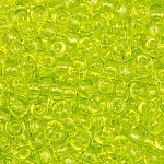 Miyuki Size 8/0 Round Seed Beads Trans. Chartreuse 22g