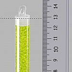 Miyuki Size 8/0 Round Seed Beads Trans. Chartreuse 22g