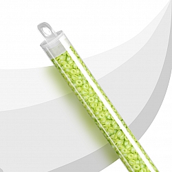 Miyuki Size 8 Seed Beads Matte Trans. Chartreuse AB 22g