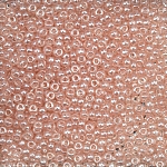 Miyuki Size 8/0 Round Seed Beads Trans. Pink Luster 22g
