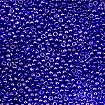 Miyuki Size 8/0 Round Seed Beads Transparent Cobalt 22g