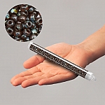 Miyuki 8/0 Seed Beads Picasso Red Brown Transparent 22g Miyuki 8/0 Seed Beads Picasso Red Brown Transparent 22g