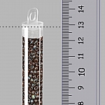 Miyuki 8/0 Seed Beads Picasso Red Brown Transparent 22g Miyuki 8/0 Seed Beads Picasso Red Brown Transparent 22g