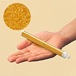Miyuki Seed Beads 11/0 Matt Transparent Light Topaz 24g