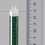 Miyuki Seed Beads Size 11/0 Transparent Dark Green 24g