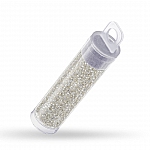 Miyuki Size 15/0 Seed Beads Silver Lined Crystal 8.2g