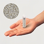 Miyuki Size 15/0 Seed Beads Silver Lined Crystal 8.2g
