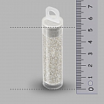 Miyuki Size 15/0 Seed Beads Silver Lined Crystal 8.2g