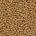 Miyuki Size 15/0 Seed Beads Galvanised Yellow Gold 8.2g