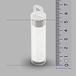Miyuki Seed Beads Size 15 Matt Transparent Crystal 8.2g