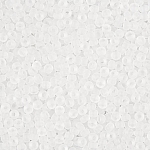 Miyuki Seed Beads Size 15 Matt Transparent Crystal 8.2g