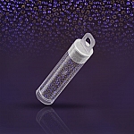Miyuki Size 15 Seed Beads Silver Lined Dark Purple 8.2g