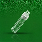 Miyuki Seed Beads Size 15 Matte Transparent Green 8.2g